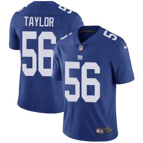 Nike New York Giants #56 Lawrence Taylor Royal Blue Team Color NFL Vapor Untouchable Limited Jersey,We sell and wholesale Nike New York Giants #56 Lawrence Taylor Royal Blue Team Color NFL Vapor Untouchable Limited Jersey on line form chian!